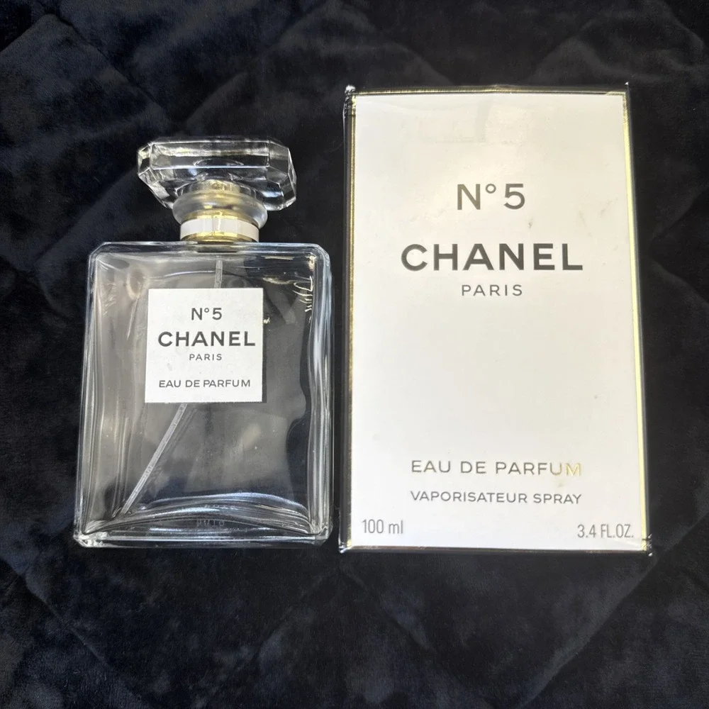Vintage Chanel No.5 L'Eau 3.4oz Bottle Collectible Display